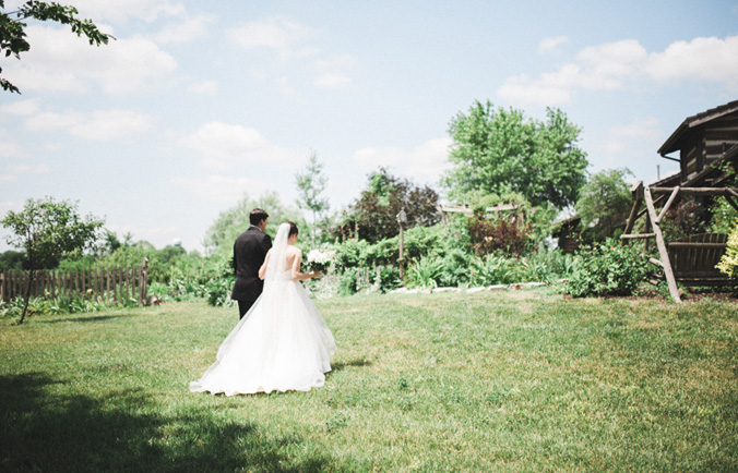 garden wedding photographer lincoln ne